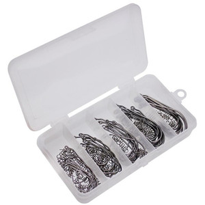 50 Cái Móc Câu Cá Biển Hộp Câu Cá Bù Đắp 2 #-3/0 # Phụ Kiện Móc Câu Lớn - Product Image 2