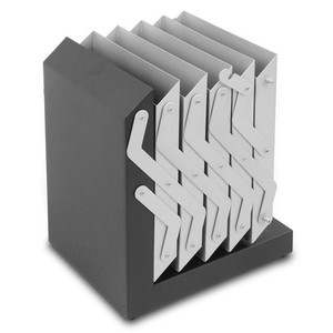 Soporte de metal para folletos A4, estante de literatura plegable portátil para revistas de ferias, soporte de catálogo - Product Image 3