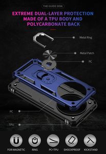 360 anneau en métal porte-doigt magnétique support de voiture hybride armure <span class=keywords><strong>coque</strong></span> de téléphone pour Redmi <span class=keywords><strong>A3</strong></span> Turbo 3 13R couverture arrière - Product Image 2