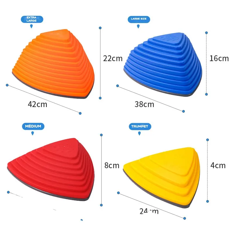 Bán trẻ em ý thức đào tạo giáo dục sớm cân bằng phối hợp 6 miếng đá vượt qua bước đá