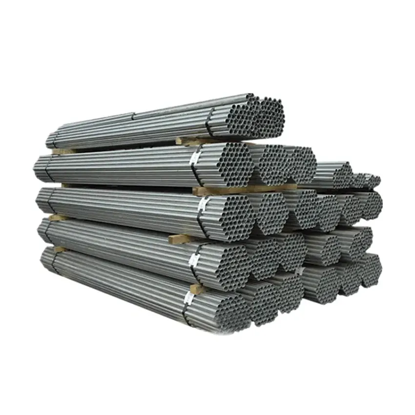 Q235 hot-dipped Galvanized pipe round tube 4 inch round tube fire engineering GI Welding pipe