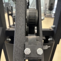 Machine de musculation commerciale Kpeakfit pour press à la poitrine assis, équipement de fitness à charge par poulie