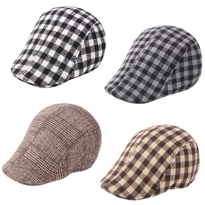 Fabricant d'équipement d'origine Chapeau d'hiver classique dépouillé carré pour homme de longue date Casquette béret Logo personnalisé Chapeau béret en laine pour homme - Product Image 1