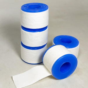 Cinta Adhesiva Médica Kmz de 2 cm x 200 cm, 20 Rollos, No Estéril, Cinta Quirúrgica de Tela de Algodón Blanca - Product Image 2