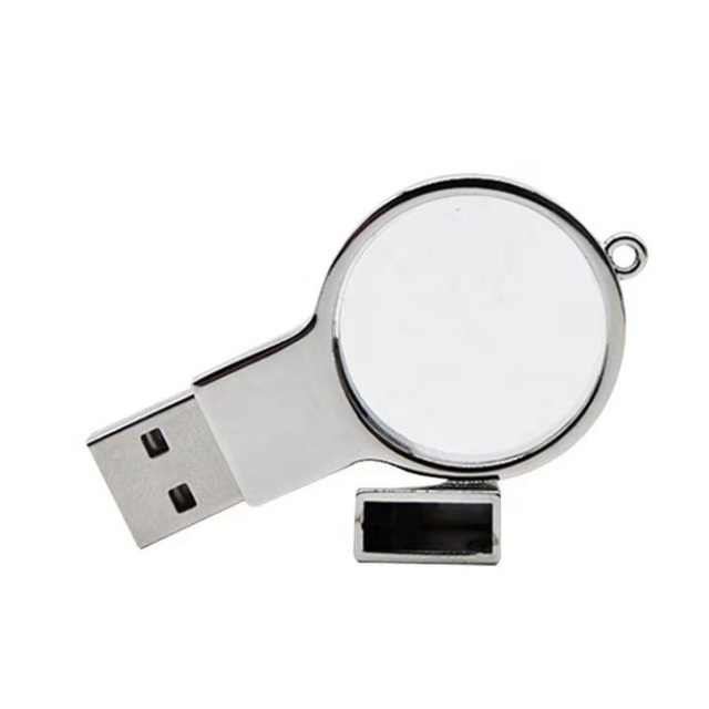 Magnifier Shaped USB Key Flash Memory Sticks 3D Engraved Custom Logo USB 2.0 Flash Drive 64GB Pen Drive