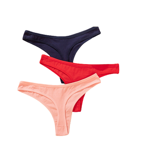 Culottes en Coton <span class=keywords><strong>Grande</strong></span> <span class=keywords><strong>Taille</strong></span> <span class=keywords><strong>Femme</strong></span>, String en Coton Respirant <span class=keywords><strong>Taille</strong></span> Basse pour Femmes 3XL - Product Image 3