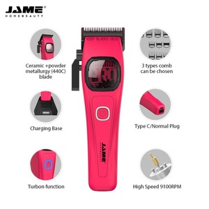 Yoshimi <b>Hair</b> <b>Clipper</b> JM-3035 111V 240V Stainless Steel Blades Rechargeable <b>Silent</b> Adult Use - Product Image 2