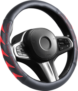 Funda de Volante de Repuesto OEM, Cuero de PVC Premium, Ajuste Elástico Universal - Product Image 4