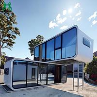 Maison Capsule Apple Préfabriquée Moderne et Minimaliste pour Villas, Appartements, Boutiques, Bureaux, Parcs et Entrepôts