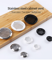 Diffuseurs d'air ronds en acier inoxydable Jinnate de 53 mm pour la ventilation de climatisation, grilles d'aération pour plafond