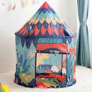 Vente en gros Tente de jeu dinosaure Jeux magiques Conception réaliste de Dino Tente de jeu pop-up pour enfants - Product Image 5