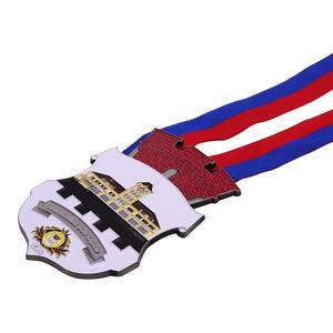 ที่จัดแสดงของสะสมเหรียญรูประฆังทำจากโลหะมีความท้าทายดีไซน์แบบกำหนดได้เองรูปทรงโลหะ3D - Product Image 2