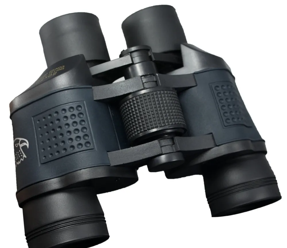 Binoculares militares con Zoom Ultra HD, telescopio óptico para caza y Camping, 60x60
