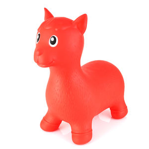 環境に優しいPVC製、工場直販価格、カスタマイズ可能な子供用インフレータブルジャンプアニマルホースホッパーおもちゃ - Product Image 2