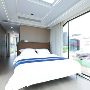 บ้านแคปซูลอวกาศสุดหรูพร้อมผนังกระจกและตกแต่งภายในทันสมัยสำหรับโรงแรมริมทะเล รีสอร์ทริมภูเขา แคปซูลแกลมปิ้ง และวิลล่า - Product Image 5