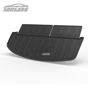 Alfombrilla de carga SONSANG con cubierta trasera de asiento para 2025 Hyundai Palisade All Weather TPE Juego completo de alfombrillas para maletero - Product Image 1