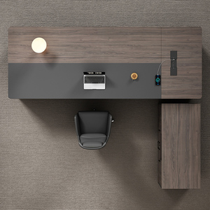 CEO โต๊ะทำงานที่หรูหราและทันสมัย - Product Image 5