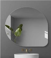 Bathnologie Design populaire professionnel Éclairage LED Miroir d'art de salle de bain intelligent de forme irrégulière personnalisé