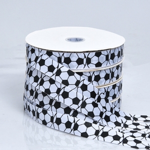 Ruban de football en tissu de laine imprimé pour la <span class=keywords><strong>Coupe</strong></span> d'Europe, la Super <span class=keywords><strong>Coupe</strong></span>, les faveurs de fête, la décoration moderne - Product Image 1