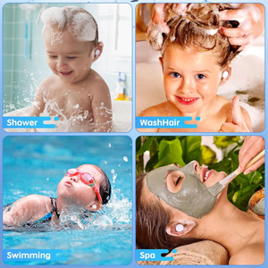 Parche de Protección Auditiva con Certificación ISO, Desechable, Impermeable, Adhesivo para los Oídos para Niños, para Nadar, Bañarse, Surfear y Ducharse - Product Image 2