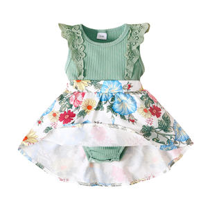 Ropa de Diseñador de Alta Calidad para Bebés, Vestido de Verano para Recién Nacidos, Vestidos de Punto para Bebés Niñas - Product Image 3