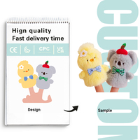Porte-clés chat en peluche mignon personnalisé OEM ODM personnalisé Mini jouet en peluche Kawaii animal en peluche personnalisé