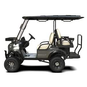 高尔夫球车高底盘高尔夫球车待售电动48V 5KW天力72V/17AH智能汽车充电器3-4无装备