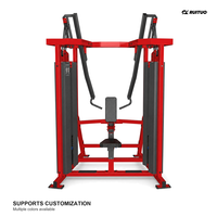 Appareil de musculation professionnel en acier pour salle de sport, à charges par broches, modèle MTS Hammers Row Machine, double pile de poids, pour musculation, 160 kg