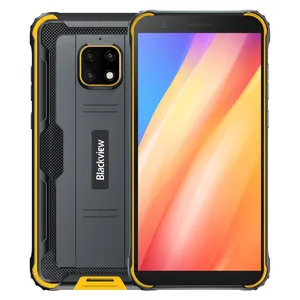 Android 10坚固耐用的智能手机Blackview BV4900 Pro崎岖电话4GB + 64GB 5580mAh电池NFC网络4G手机