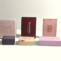 Boîtes d'expédition en carton ondulé rose et violet imperméables avec impression de logo personnalisé, bande de déchirement, pour vêtements
