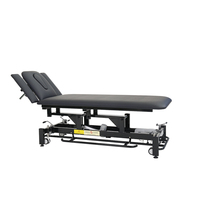 Elektrischer 4-teiliger Metall-Physiotherapie-Massagetisch CY-C103F Höhenverstellbar Hochdichte Schaumstoffauflage 1-Motor-Bett