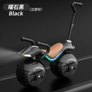 Nouvelle conception de vélo électrique à équilibre pour enfants de 2 à 6 ans, jouet à roulettes à batterie avec pneus silencieux en EVA - Product Image 2