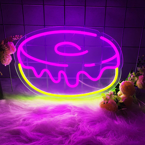 LED Neon <b>Light</b>, multi-color <b>wall</b> decor, <b>plug</b> powered, static display, ideal for bar decoration. - Product Image 1