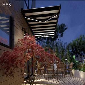 <span class=keywords><strong>Toldo</strong></span> retráctil de pie para exteriores, barra de luz Led para Patio, plegable, eléctrico y moderno, motorizado - Product Image 5