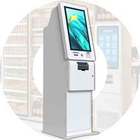 Игровой киоск UNISPOT из нержавеющей стали с функцией выдачи купонов и выдачи наличных, с функцией SDK, модель UAM-S02