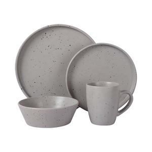 नॉर्डिक शैली गर्म बेच चीनी मिट्टी के बरतन tableware सेट तिल पोल्का डॉट प्लेट प्रतिक्रिया शीशे का आवरण चीनी मिट्टी का कटोरा प्लेट मग - Product Image 5