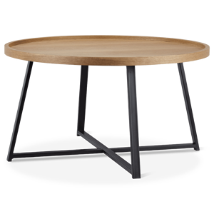 Modern Design Accent <b>Table</b> Metal Wood Contemporary Furniture Home Kitchen Sustainable Stylish Small Spaces Farmhouse Hotels - Product Image 5