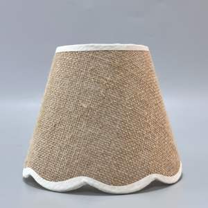 Abat-jour de lampe de chambre à coucher en tissu fait main de forme conique de style occidental moderne, lustre, suspension, abat-jour, meubles de mariage - Product Image 3