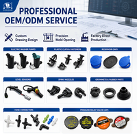 Abrazadera de Perno QJ-KK15 de DE RONG, Compatible con Pernos M4, Clips Universales de Plástico para Montaje de Componentes en el Compartimento del Motor del Automóvil