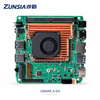 Carte mère industrielle 4 pouces avec processeur Alder Lake Raptor Lake intégré, double DDR4/5 SO-DIMM, double LAN, 2x HD 4K SBC