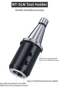 Broche à serrage latéral haute précision NT30/NT40/SLN - Fabrication directe en Chine pour les machines de fraisage CNC - Product Image 2
