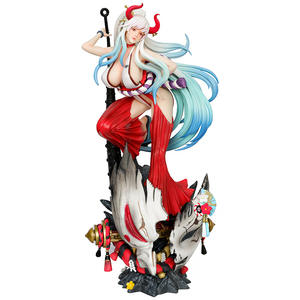 Figura de Anime de 55 cm de una Pieza, GK, Sobredimensionada, Hija de Kaidou, Chica Hermosa en Postura de Pie, <span class=keywords><strong>Luffy</strong></span> Yamato - Product Image 1