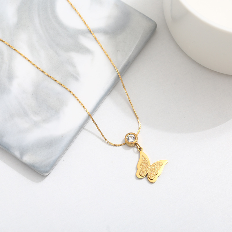 Coupe de forage sable pression double papillon pendentif style 2