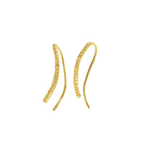 Geometric <b>Cuff</b> <b>Earrings</b> Zinc Alloy Channel Setting Party Fashion Jewelry - Product Image 4
