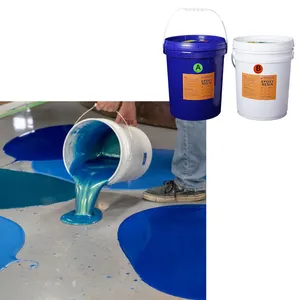 Liquid Transparent Clear Crystal Epoxy Resin 3D Flooring Epoxy Coating Epoxy Resin For Concrete Floor