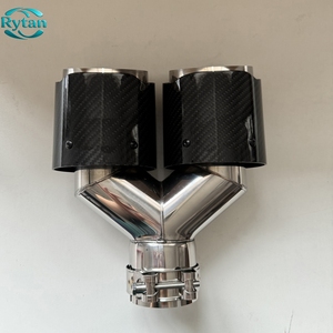 Punta de <span class=keywords><strong>escape</strong></span> de fibra de carbono Rytan Factory, puntas de <span class=keywords><strong>escape</strong></span> universales <span class=keywords><strong>para</strong></span> automóvil, acero inoxidable y punta de <span class=keywords><strong>escape</strong></span> de carbono brillante - Product Image 6