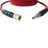 Manguera de Extensión Súper Flexible Anti-Torceduras de 100 pies para Hidrolavado a Alta Presión