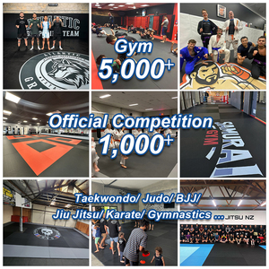 Tapis de judo LINYIQUEEN haute densité, anti-collision, antidérapant, pour compétition professionnelle de judo, BJJ, grappling et arts <span class=keywords><strong>martiaux</strong></span> - Product Image 5