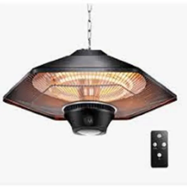 Suspend Heater Ceiling Heater Hexagonal Design Halogen Carbon Fiber Heating