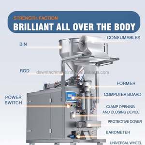 Machine automatique de remplissage et d'emballage de sachets de mayonnaise, de chutney et de pâte de crevettes - Product Image 5